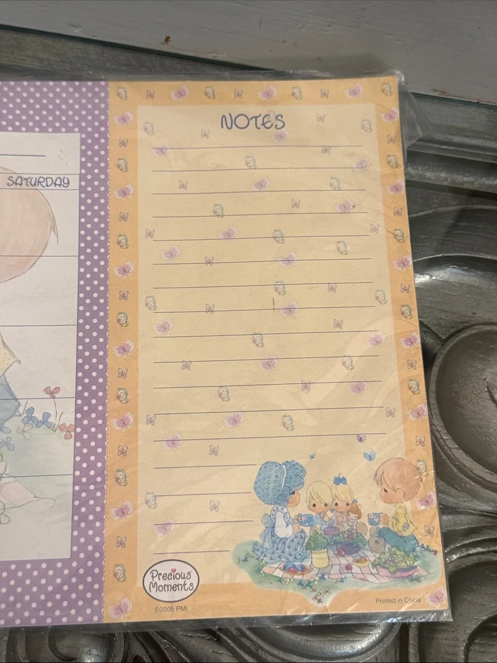 Precious Moments Perpetual Calendar Magnet Fridge Stationery